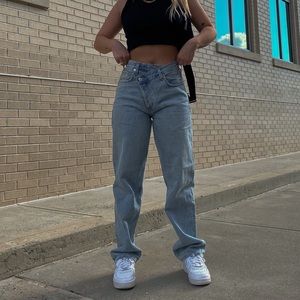 agolde criss cross jeans!! 🫶🏼